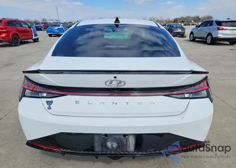 2022 Hyundai Elantra N Line z USA, uszkodzony, nr VIN KMHLR4AF1NU231532